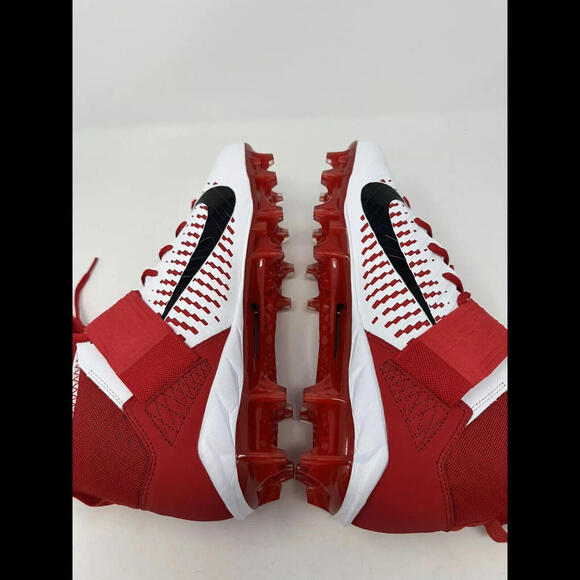 Nike Alpha Menace Pro 2 Football Cleats Red White Size BV3945-105 Men’s Sz 14 - Picture 5 of 5